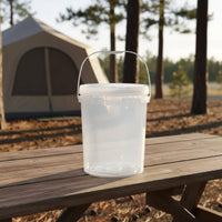 Transfer Pail Stackable Plastic Pail Airtight for Transport