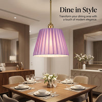 Small Lamp Shade for Table or Ceiling Light in Multiple Colors, Cloth Lampshade for E14 Chandelier and Wall Vintage Style Design