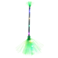 Witch Broom with LED Lights Glowing Toy Lightweight for Cosplayers