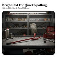 Heavy Duty Construction Tire Demounting Tool Prevents Rim Damage Tire Removal Lever Bar Universal Fit for Mechanics, DIY Enthusiasts, Garage