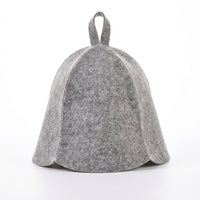 Steam Bath Hat Room Accessories, Steam Room Hat for Relaxation, Bucket Cap Sauna #variant:['Grey']