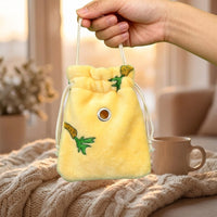 Sugar Glider and Hamster Carrier Pet Pouch with Top Handle, Portable Small Animal Winter Outdoors Pet Bag for Travel Outings
