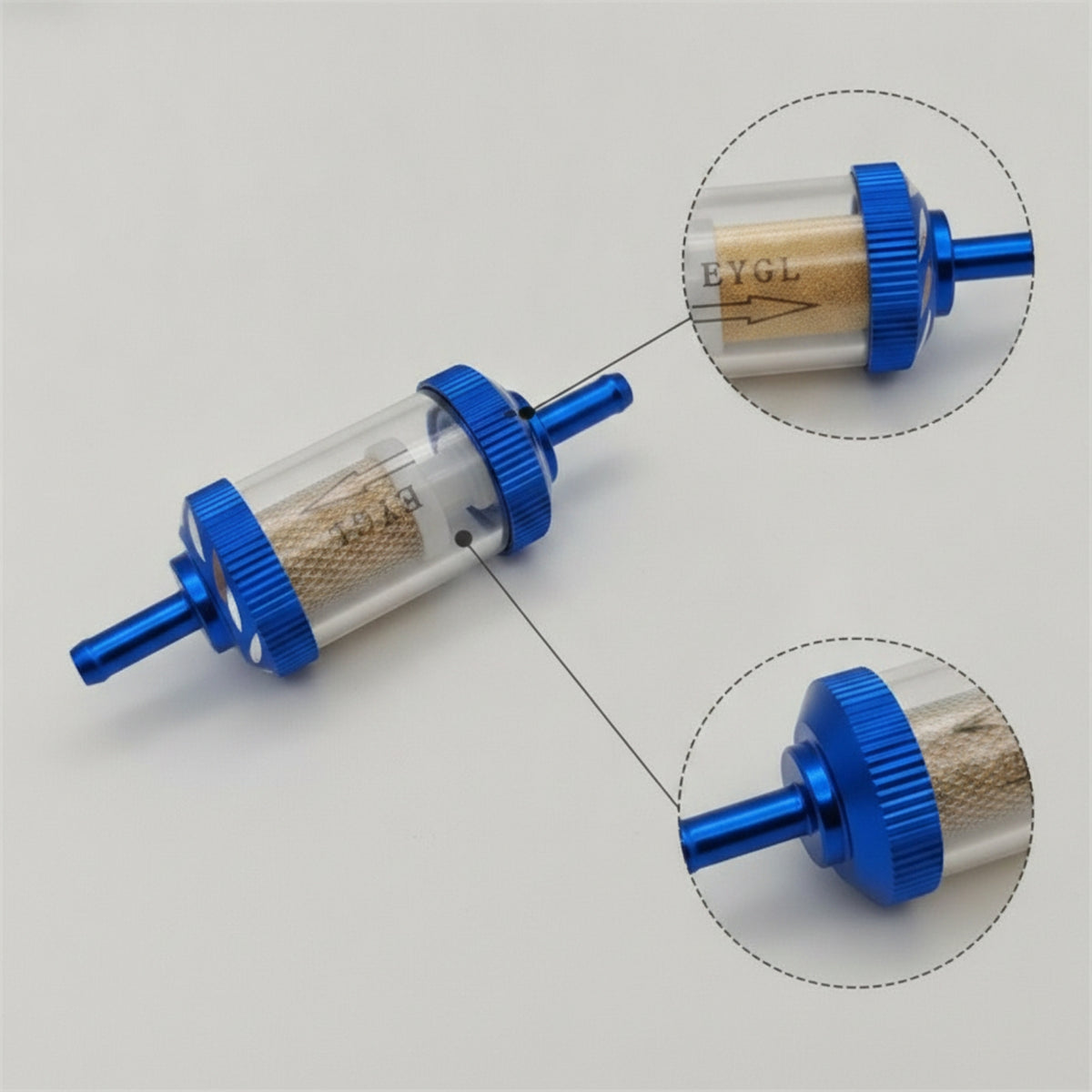 Transparent Fuel Fuel Filter Compact Heater Fuel Filter