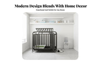 Easy to Clean Heavy Duty Dog Enclosure Rust-Resistant Heavy Duty Dog Crate Finish Multi-Door Design for Medium Dogs, Young Dogs, Home