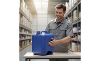 10L HDPE Container 10 Liter Barrel Thickened Wall Heavy Duty Liquid Jug for Industrial Use Storage