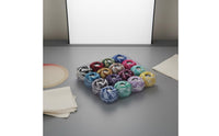 16 Pieces Size 8 Cotton Lace Thread Embroidered Ball Craft Thread