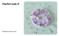 Lace Pin Display Holder DIY Craft Ita Bag Decorative Pin Adorable Pin Decorative Pin Candy Themed Ita Bag Insert Handmade