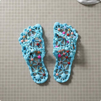Drain Hole Slipper Anti-Slip Drainage Shower Slides Water Draining for Home