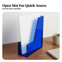 Acrylic Document Holder Accessible Design Acrylic Periodical Holder No Assembly