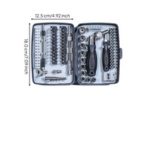 Portable motorcycle ratchet set