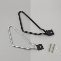 Triangular Motorcycle Saddlebag Support Brackets Cylindrical Saddlebag Support Brackets Compatible Hardware Aftermarket for Cruiser Riders, Commuting