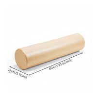 Polypropylene Foam Roller Firm-Density Foam Roller Lightweight Solid Stretching Column for Athletes, Runners, Home Gym, Physical