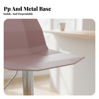 Adjustable rotating Stool with rear supportrest Modern Minimalist Seating Furniture