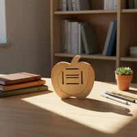 Apple Wall Rack Cutout Slots House Decoration