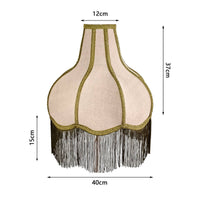 Pagoda Lampshade Vintagevintage-Themed Tassel Lampshade Fringed