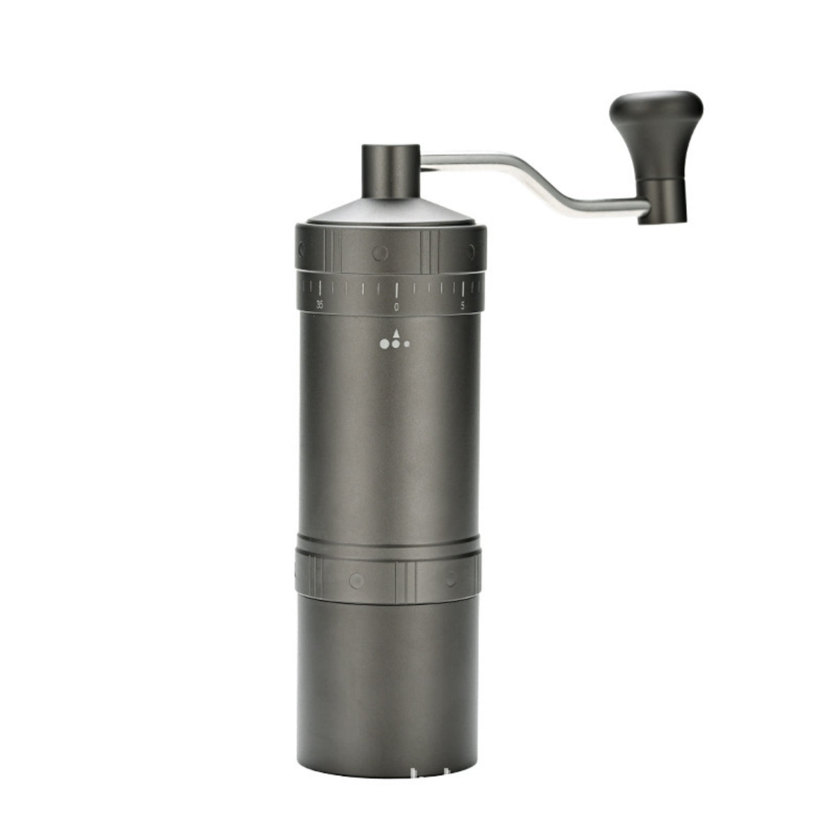 Manual Burr Handheld Coffee Device with Stainless Steel Burr Lightweight Hand Crank   for Wanderers