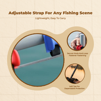 Fishing Pole Rod Rack, Rod Holders, Garage Storage
