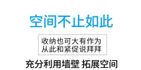 墙上书架置物架壁挂墙储物柜卧室墙面创意格子客厅极简酒架墙壁柜 100长*100高*15深白色【三层】