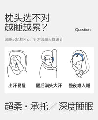 朵亚之星酒店同款记忆棉枕头护颈椎助睡眠零压枕芯专用枕成人一对