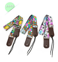 DLAASS Ukulele Strap with Endpin, Leather Ends