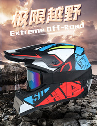 ABS Cycling Helmet for Mountain Biking, Downhill, Scooter, and Electric Motorcycle