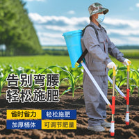 Manual Seeder and Fertilizer Applicator for Corn