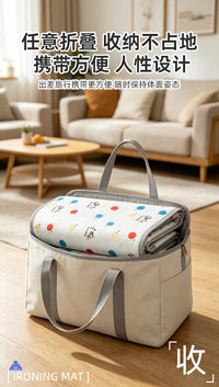 Foldable Ironing Board Pad with Sponge
