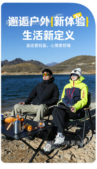 Portable Folding Camping Chair with Padded Seat