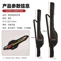Large Fishing Rod Bag with Quick-Dry Mesh for Lure Rods