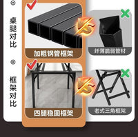 Folding Multi-Function Square Table for Mahjong and Dining