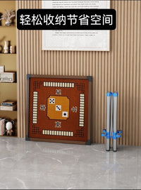 Quiet Folding Mahjong Table with Drawer, Manual, New Chinese Style