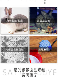 High-Sided Rabbit Litter Box with Drawer