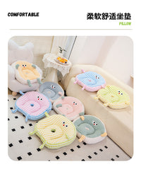 Thick Plush Floor Cushion for Tatami, Office Chair, Long Sitting