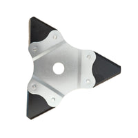 Manganese Steel Quenched Triangular Serrated Lawn Mower Blade, Thickened Garden Replacement Blade