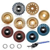 14-Piece Woodworking Grinding Disc Set for Angle Grinder