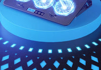 A9 Laptop Cooling Pad with 6 Fans, Metal Mesh, for 15.6-inch Laptops