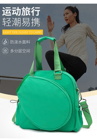 New Tennis Racket Bag for Men and Women, Large Capacity Shoulder and Handbag for Badminton and Fitness