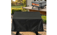 Fitted Pizza Oven Cover with Handles Adjustable Pizza Oven Cover Heavy-Duty Weatherproof for Backyard Cooks, Outdoor Kitchen, Patio