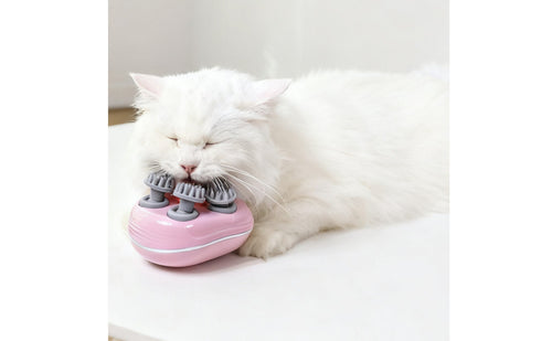 Feline Head Massager Tangle-Clear Electric Feline Massager Quiet