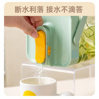 自主设计 冰箱冷水壶带龙头大容量家用冷泡瓶水果茶凉水壶果汁饮