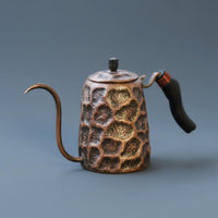 Pour-over Kettle Hammered Gooseneck Kettle Matching Lid