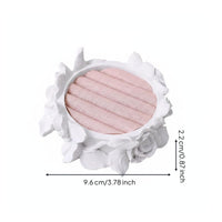 Jewelry Display Tray Textile-Covered Jewelry Organizer Tray Ribbed
