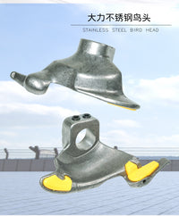 Tire Changer Bird Head Accessory (Cast Steel, Electroplated Stainless Steel)
