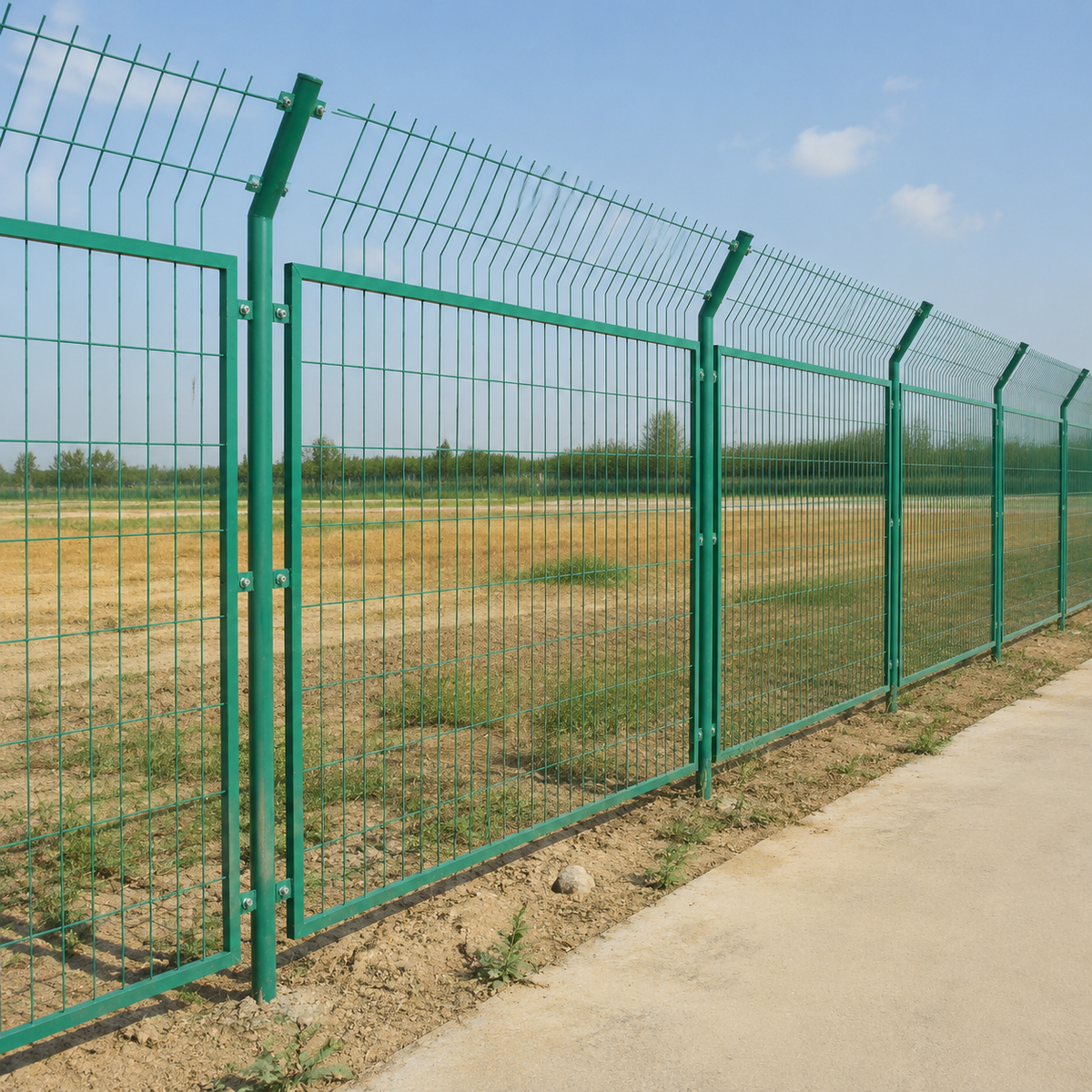 wire mesh fence