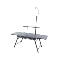 Folding IGT Table Foldable IGT Table Furniture Slimline Textured for Campers, Camping, Backyard