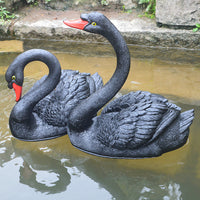 Floating Swan Sculpture for Garden Fountain Decoration