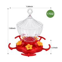 Hummingbird Feeder Anti Wildlife Supply Decorative for Garden