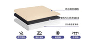 Outdoor Waterproof and Sun-Resistant Seat Cushion for Garden Patio Chairs, Vacuum Compressed