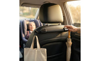 Hanging Car Seat Back Handle with Hook Padded Car Headrest Hanger Universal Headrest Grab Handle Sturdy for Elderly