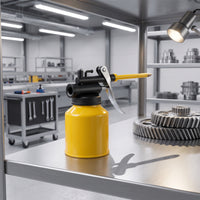 Oil Sprayer with Trigger Compact Hand-Operated Oil Pump Lubricant Dispenser for Mechanics, Machinists, Machine Maintenance, Workshop, Garage